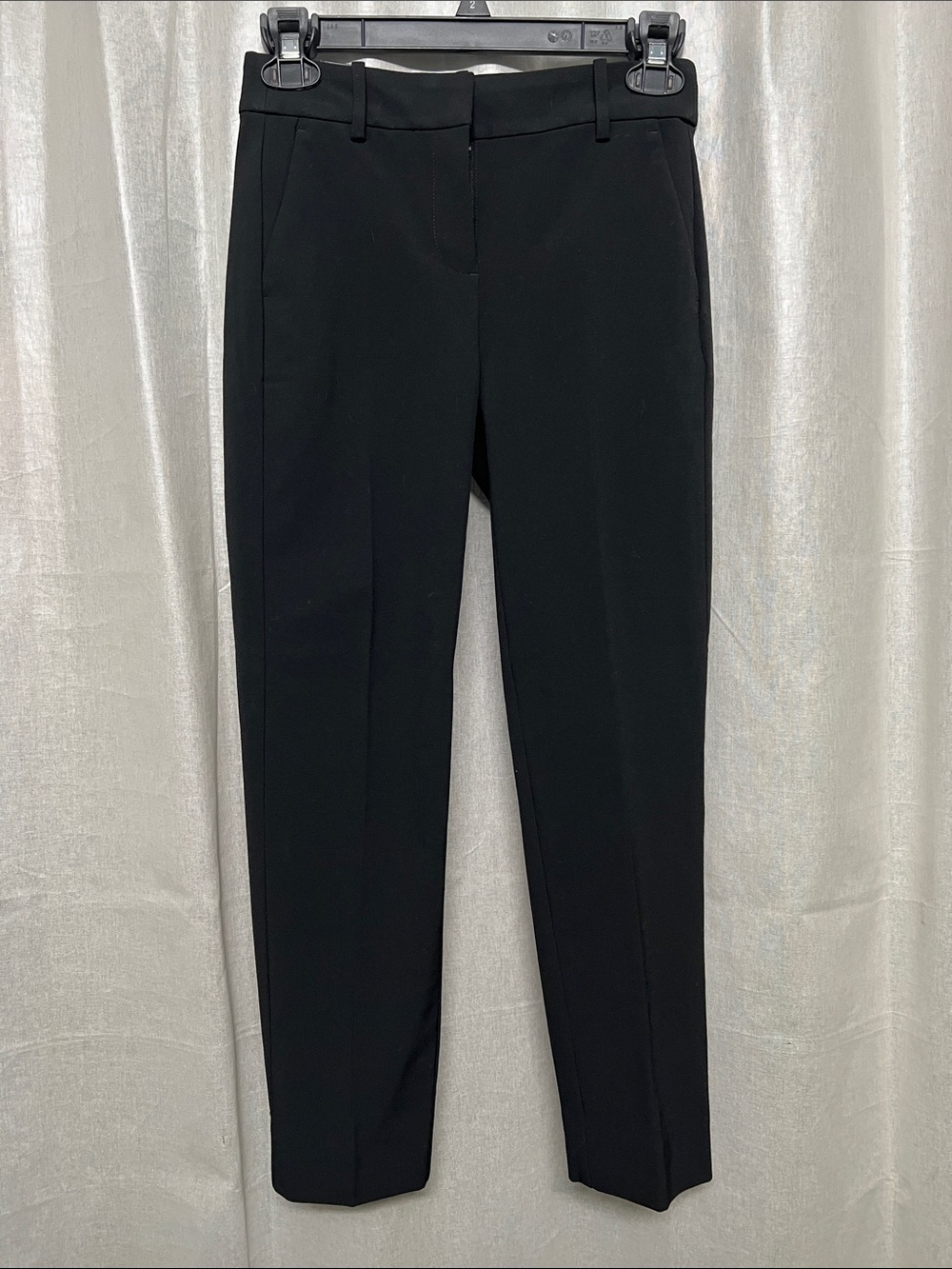 J. Crew Black Tailored Trousers